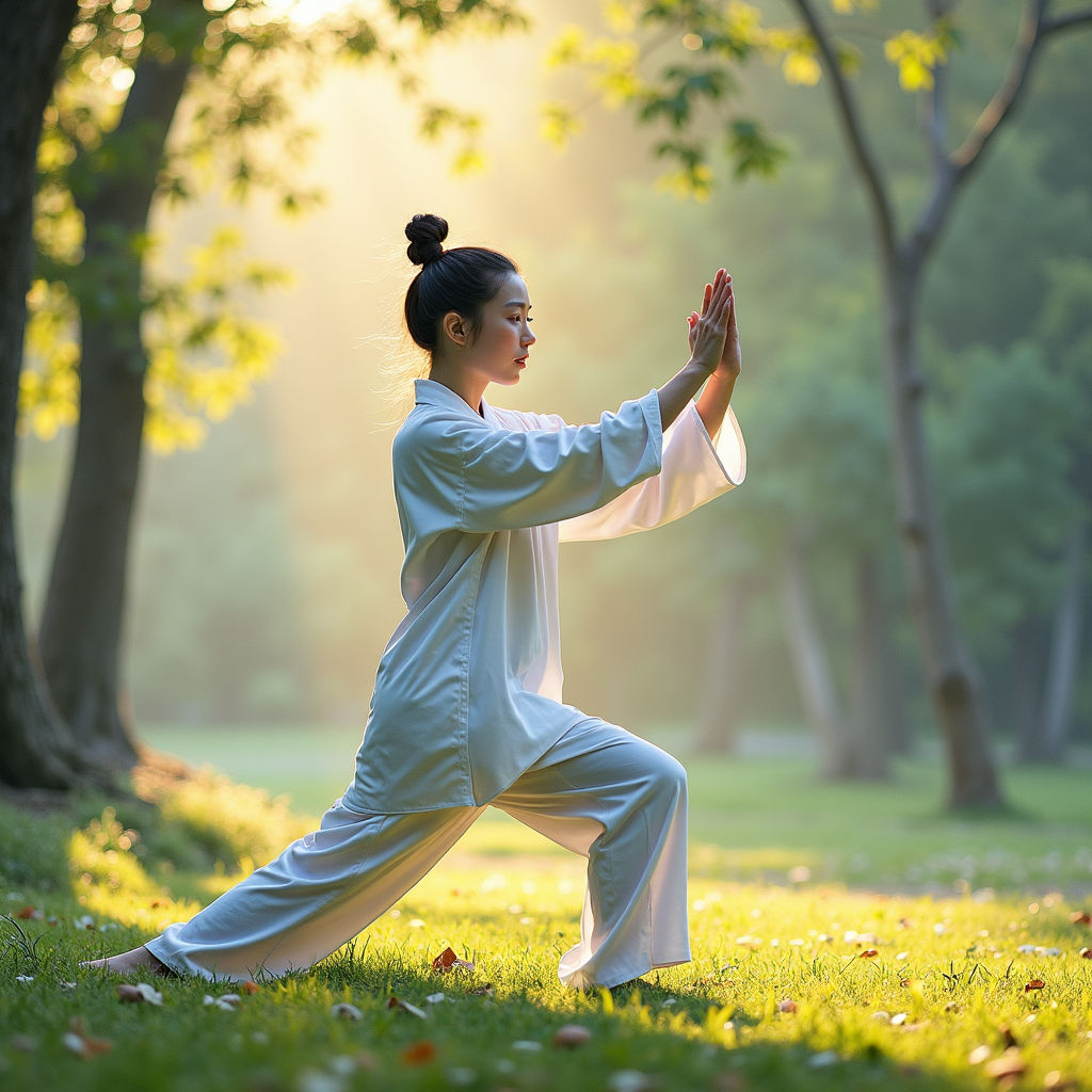 Person practicing minfulness